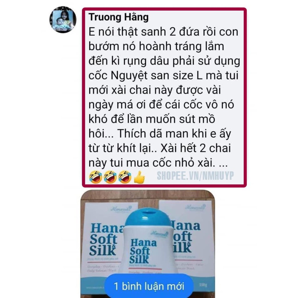 Dung dịch vệ sinh phụ nữ Hanayuki, Hana soft silk chính hãng đầy đủ giấy tờ