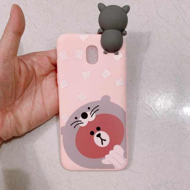 Ốp lưng Sam sung J5 Pro, J5Pro Gấu cao su