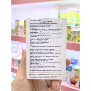 Vitamin k2+d3 lineabon uk