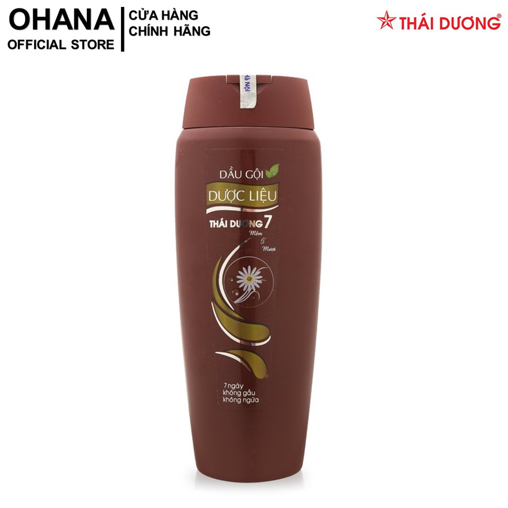 Dầu Gội Sạch Gàu Thái Dương 7 - Chai Nâu 200ml