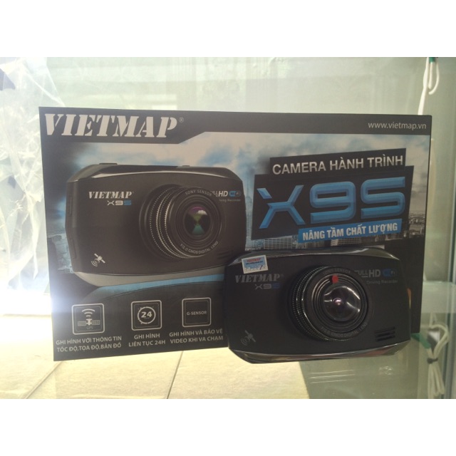 Camera hành trình Vietmap X9S tặng kèm thẻ nhớ 16gb