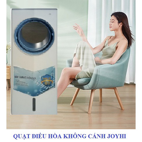 [Mã 157ELSALE hoàn 7% đơn 300K] QUẠT GIÓ ĐIỀU HÒA HƠI NƯỚC KHÔNG CÁNH JOYHI JH-200J MÁT LẠNH AN TOÀN CHO TRẺ SALE SỐC