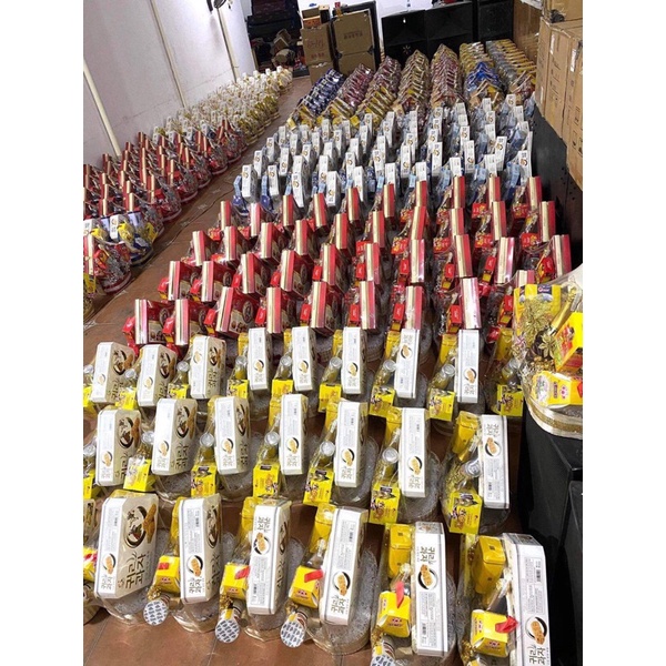 Đóng giỏ quà tết ship garp shopee quanh hà nội