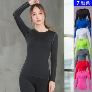 Áo tay dài tập gym thể thao nữ
