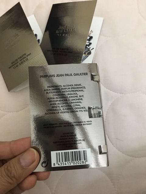 Nước hoa nam Jean Paul Gaultier Le Male 1,5 ml | BigBuy360 - bigbuy360.vn