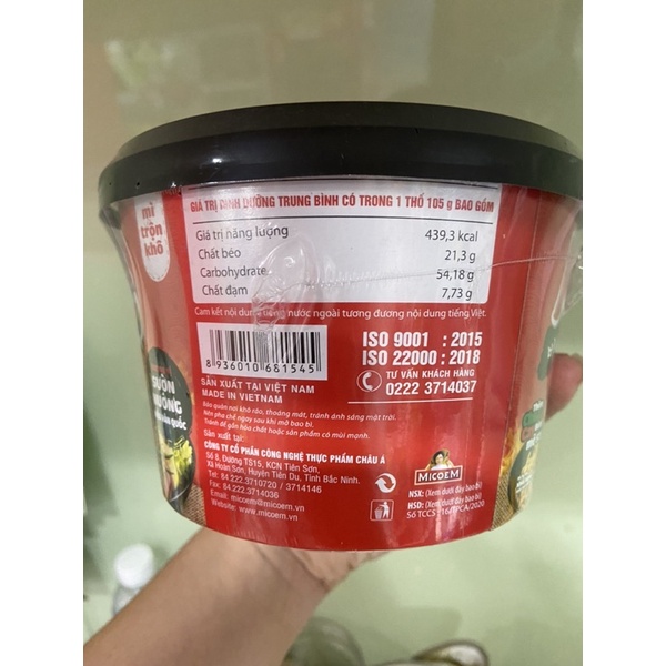 Mì trộn ăn liền Cung Đình Kool BBQ 105g