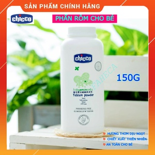 Phấn Rôm cho bé CHICCO 150g -  Chống rôm sảy, Hăm tã - Chiết xuất từ tinh bột gạọ - Nhập khẩu từ Ý - Chính hãng