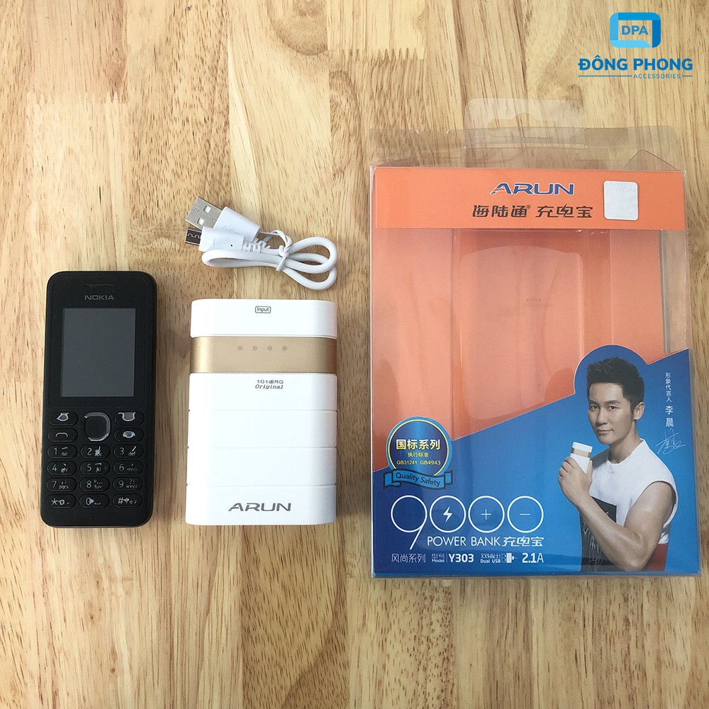 Sạc Dự Phòng Arun 9000mAh Chính Hãng