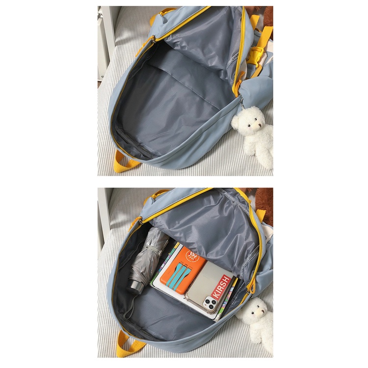 Balo unisex đi học đi chơi chất vải chống thấm BAG U FON26