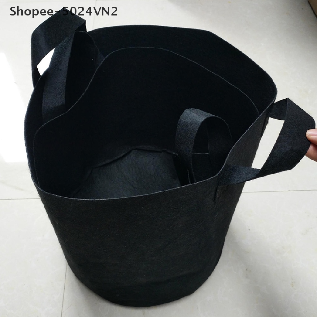 [&amp; Home &amp; living &amp;] 5 Túi Trồng Cây Bằng Vải Nỉ Gallon Làm Vườn