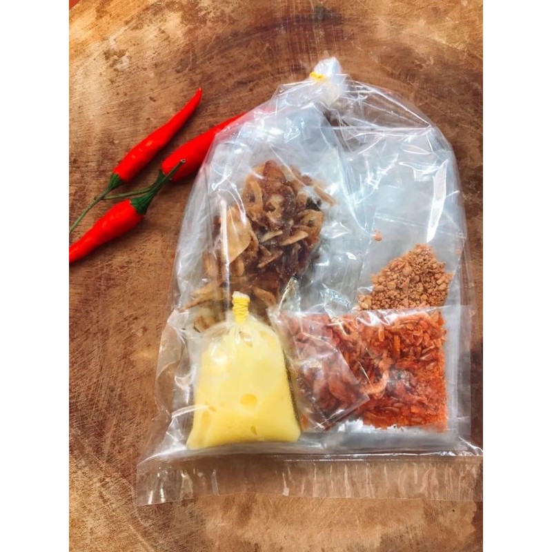 Bánh tráng Bơ tôm ( ngũ sắc )