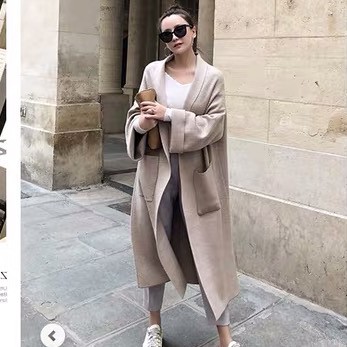 (Hàng Đẹp)Ảnh thật 5 hình cuối-HC325.Áo khoác len cashmer thu đông Hàn Quốc | BigBuy360 - bigbuy360.vn