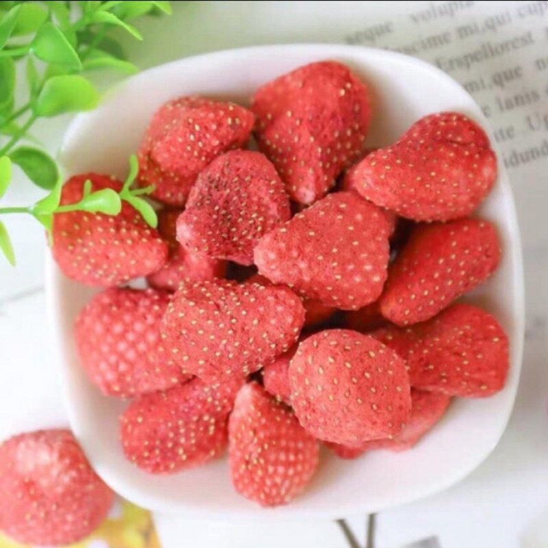 Dâu tây sấy giòn ít đường