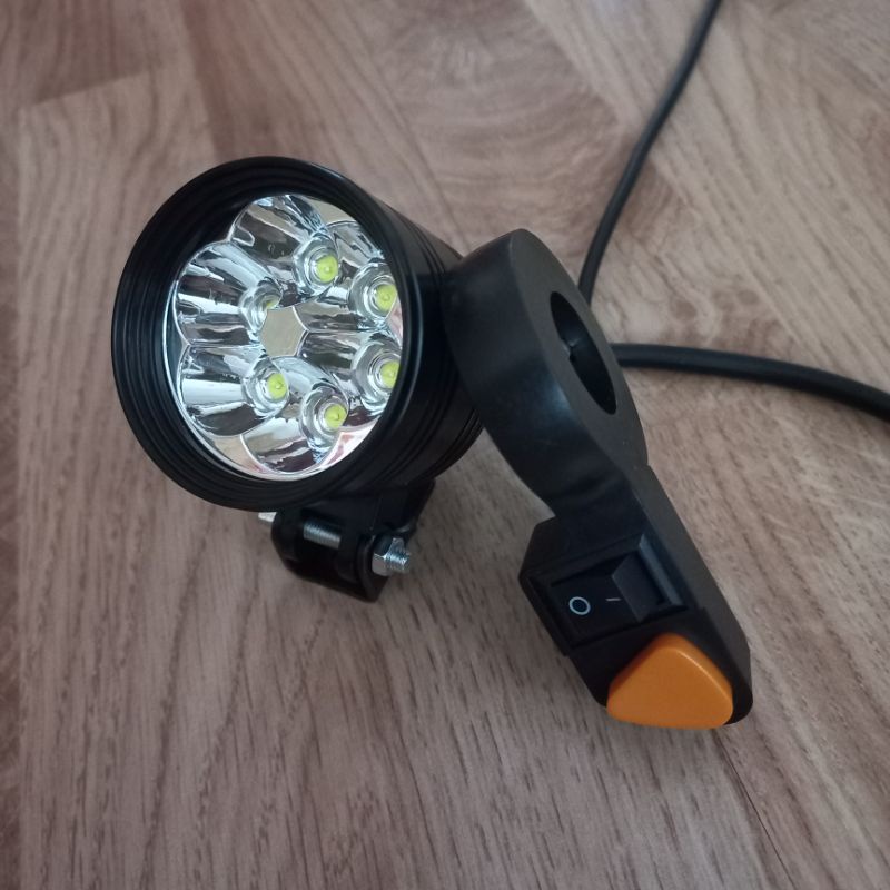 Bóng đền led đèn trợ sáng L6 điện áp dải rộng 12-80V hàng loại 1 cho xe máy hay xe điện