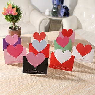 Thiệp Chúc Mừng Chất Lượng Cao Hình Trái Tim Jp5