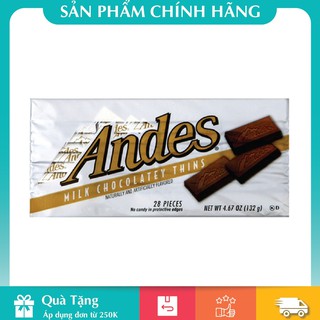 [Hàng Chính Hãng] Kẹo Socola Andes Sữa 132gr
