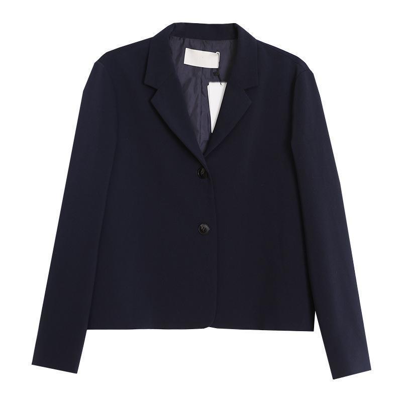 Áo Khoác Blazer Tay Dài Màu Sắc Đơn Giản Thanh Lịch Cho Nữ | BigBuy360 - bigbuy360.vn
