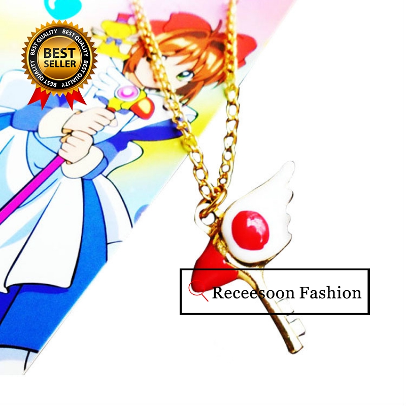 Móc khóa kiểu dáng thủ lĩnh thẻ bài Sakura độc đáo