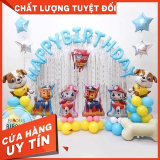 SET TRANG TRÍ SINH NHẬT TUỔI CÚN-THÔI NÔI BÉ CÚN-SINH NHẬT BÉ TRAI, BÉ GÁI-TRANG TRÍ SINH NHẬT GIÁ RẺ, SINH NHẬT 1 TUỔI