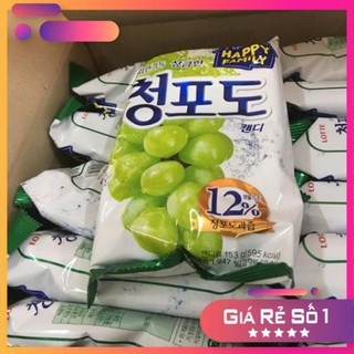 Kẹo nho xanh Lotte Hàn Quốc  153g