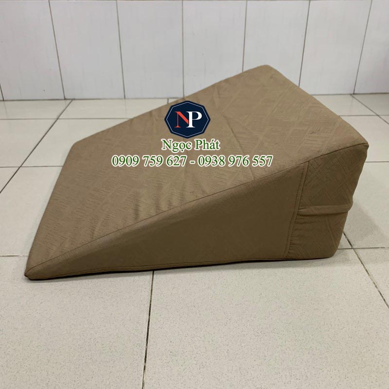 Gối Chống Trào Ngược Dạ Dày Ở Người Lớn HARU 60x60x26cm Giúp Giảm Ợ Nóng, Đau Họng, Nuốt Khó - NGỌC PHÁT