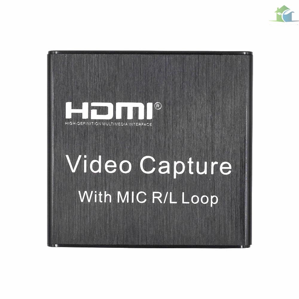 Cổng kết nối video âm thanh với lỗ cắm USB 2.0 HD 1080 4k kèm lỗ cắm micro chuyên dụng cho quay phim ghi âm trực tiếp