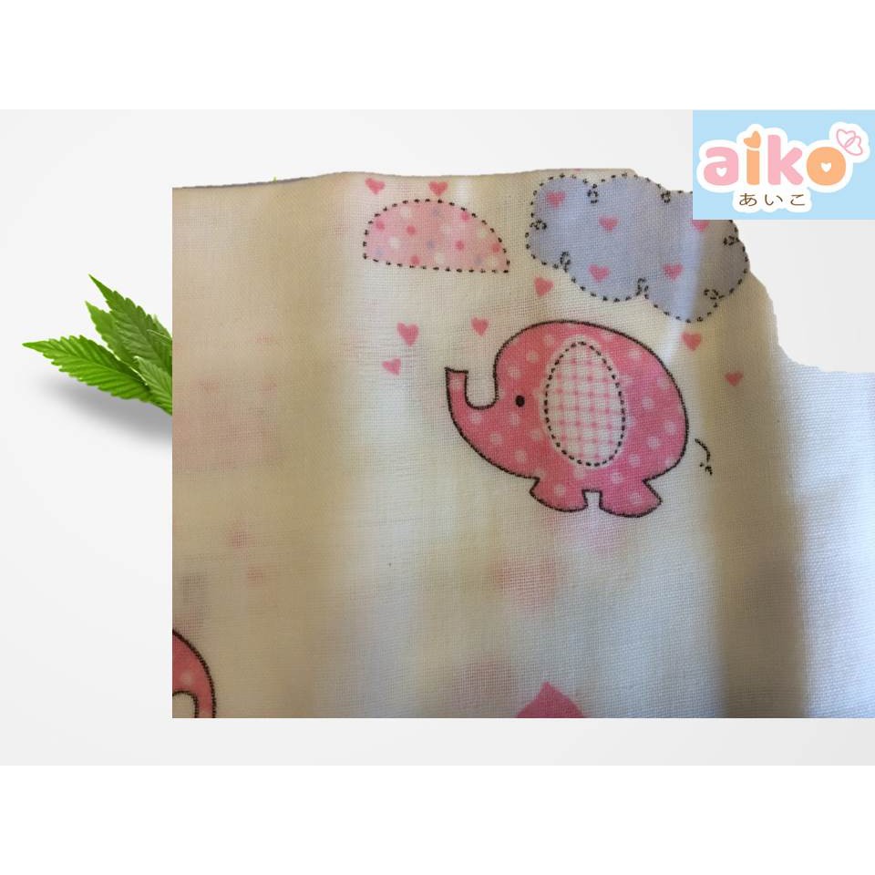 Combo 2 Khăn Tắm Aiko Xuất Nhật (80x85cm/cái x 2 cái)