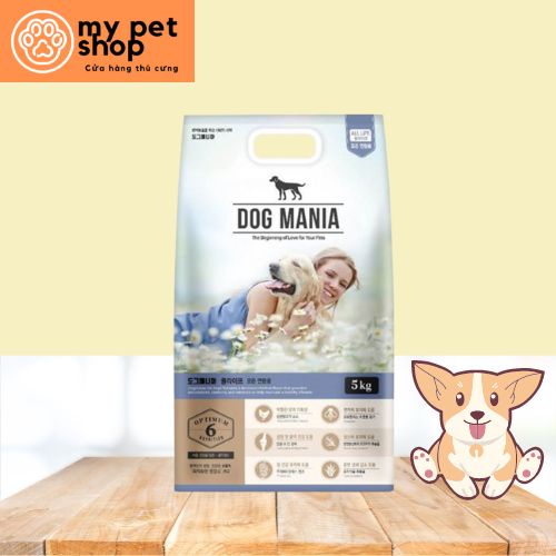 5kg Thức ăn cho chó DOG MANIA PREMIUM mọi lứa tuổi