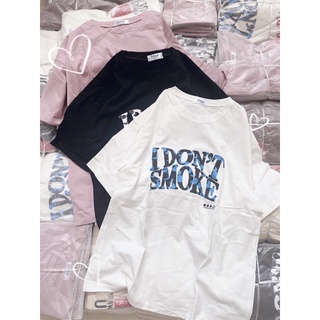 N.T BIGSIZE áo thun Idontsmoke