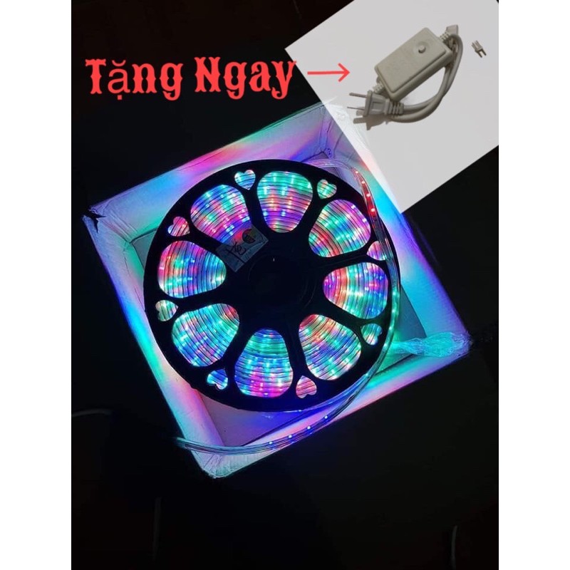 Đèn nháy Led met nhiều màu Tặng ngay Củ sạc và Kim 5m và 10m