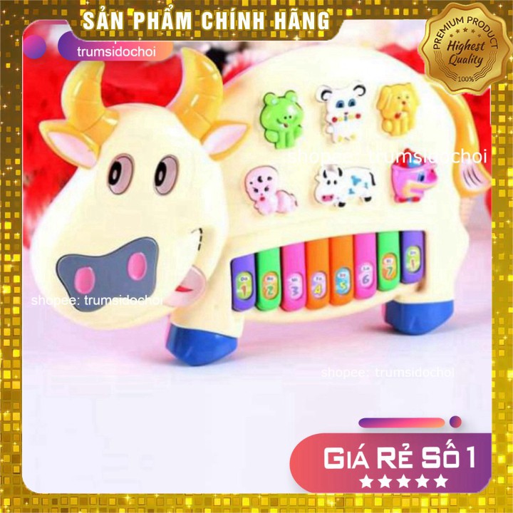 HCM- ĐÀN ORGAN CON BÒ có tiếng thú nhạc vui nhộn cho bé