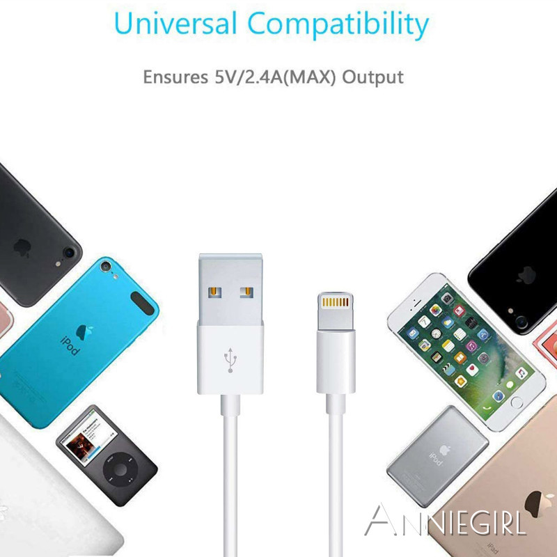 Dây cáp sạc USB Lightning chứng nhận MFi cho Iphone 11/11 Pro/11 Max/X/Xs Max/Xr/8+/7/6/Se Ipad/Ipad Air/Mini 5/4/3/2