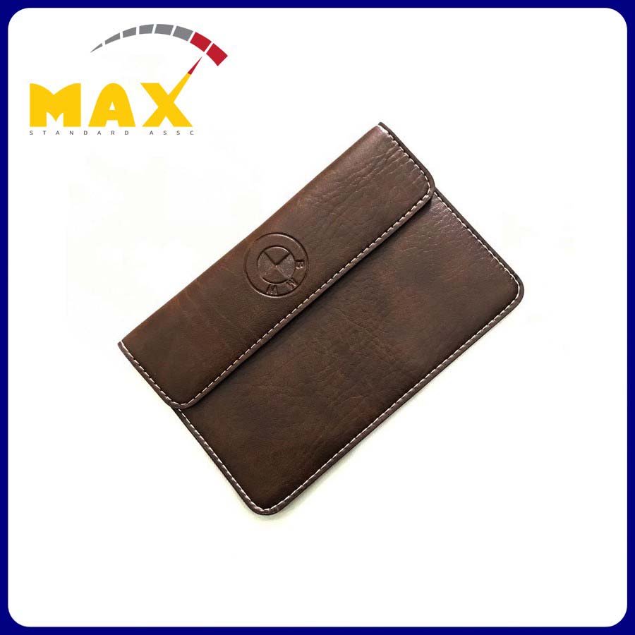 Ví Da Đựng Giấy Tờ Đăng Kiểm Xe MAX STORE Kích Thước 13x18 cm