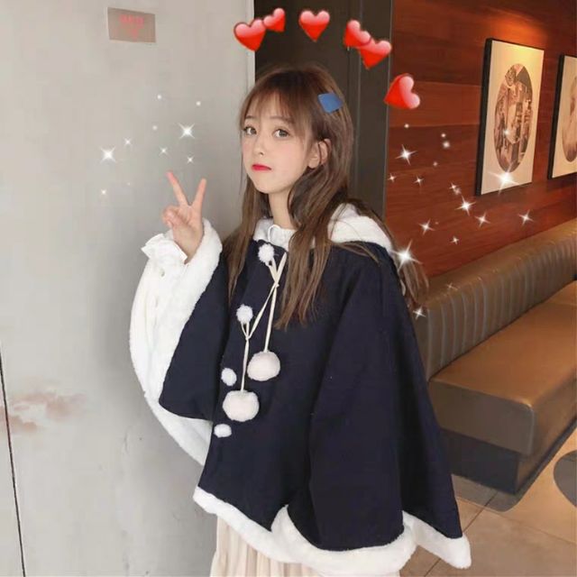 Áo choàng Lolita quả bông | BigBuy360 - bigbuy360.vn