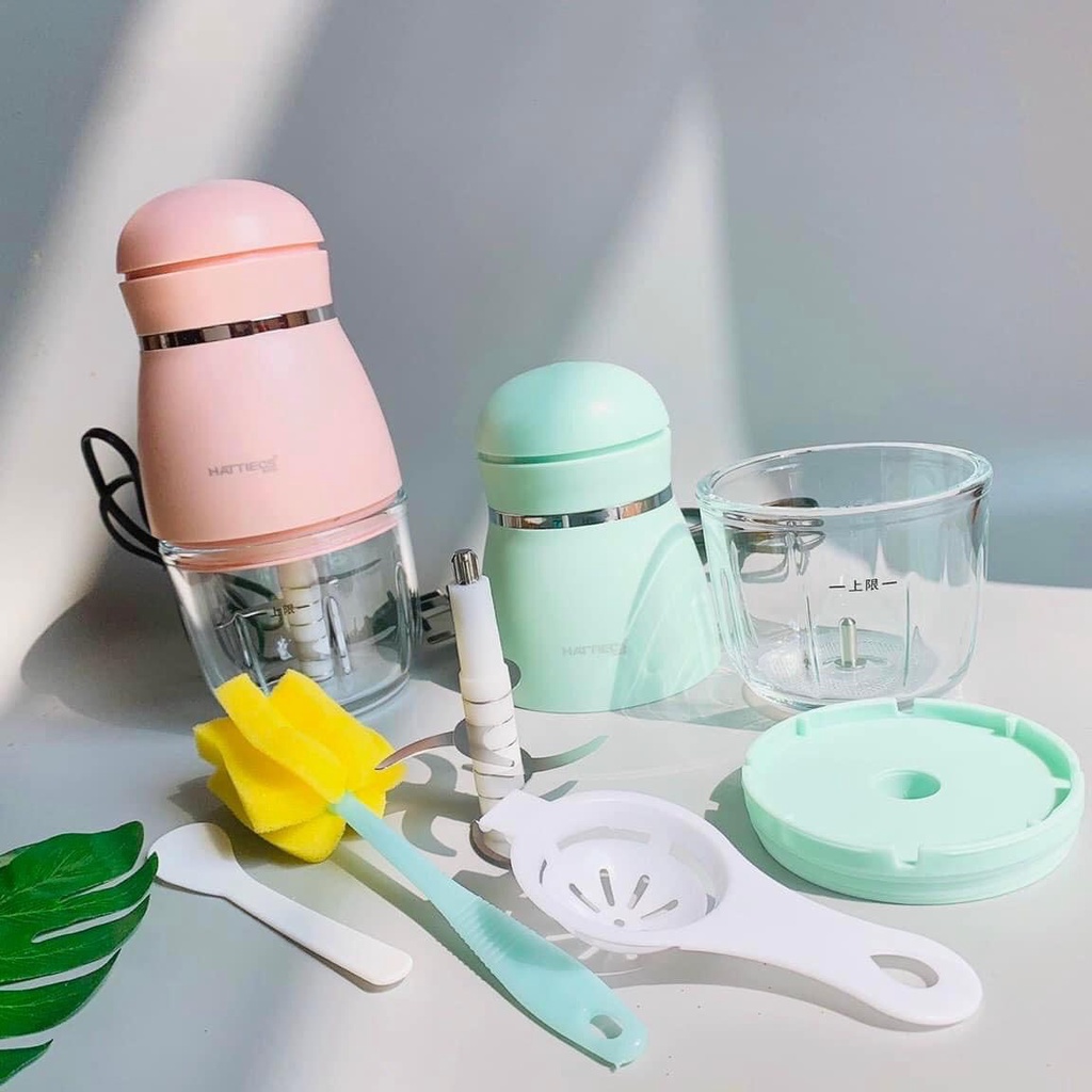 Máy xay đa năng HATTIECS xay thực phẩm ăn dặm cho bé