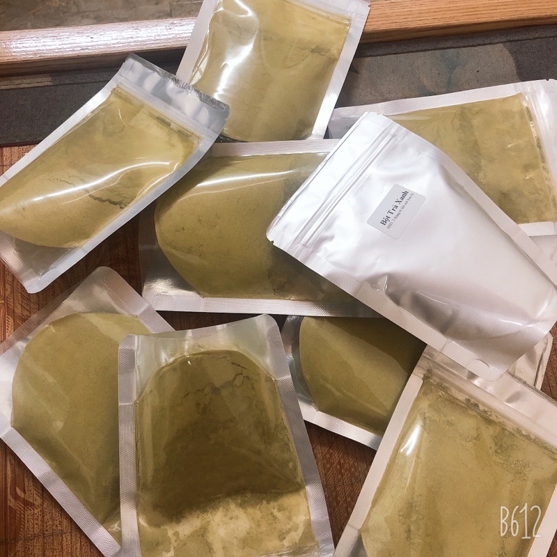 100g bột trà xanh tự làm hàng chuẩn