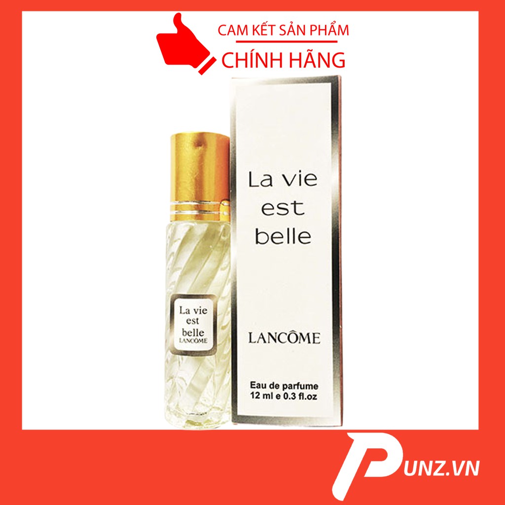 Nước Hoa Nữ 🅛🅐🅝🅒🅞🅜🅔 🅛🅐 🅥🅘🅔 Chinh Hãng Hparfum Dạng Lăn 12ml