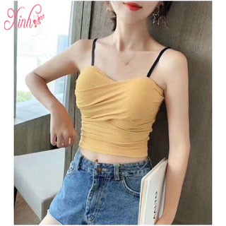 Áo Hai Dây Lưng Chéo 1098 Đầy Quyến Rũ | BigBuy360 - bigbuy360.vn