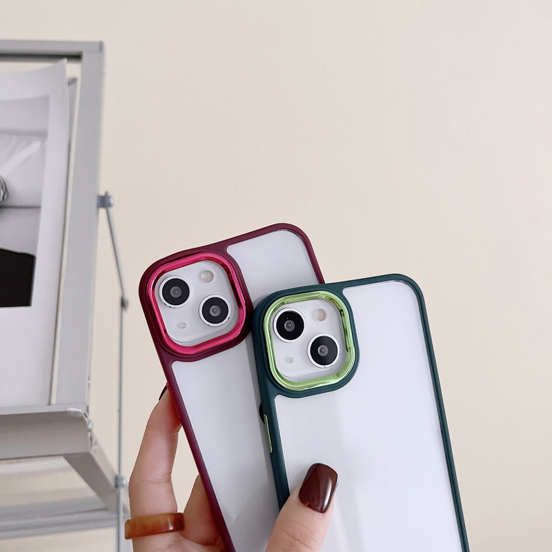 Ốp điện thoại KOOSUK nhựa acrylic cứng trong suốt hd thích hợp cho iPhone 11 Pro Max 6 6S 7 8 Plus X XR XS Max