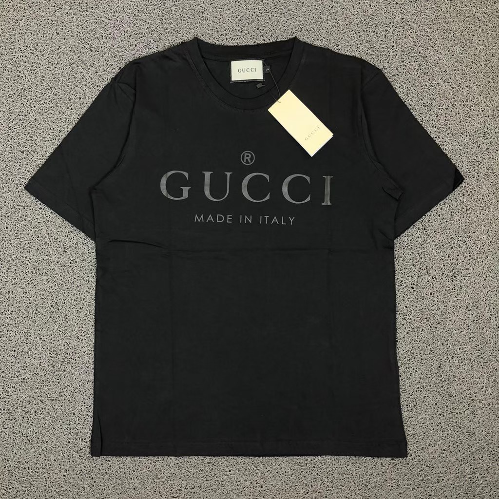 Áo Thun Cao Cấp Áo Phông Đen Cơ Bản Của Gucci