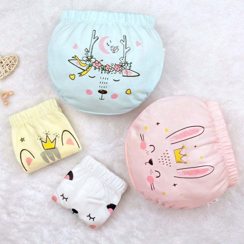Quần lót tam giác họa tiết hoạt hình xinh xắn cho bé