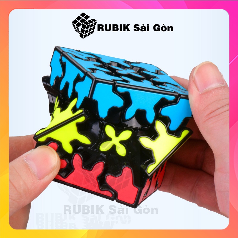 Rubik Biến Thể QiYi Gear 3x3 Cao Cấp Rubic Sandwich Grid Sáng Tạo Đẹp Xoay Trơn Tốc Độ Mượt Mà Độ Khó Giá Tốt Nhất