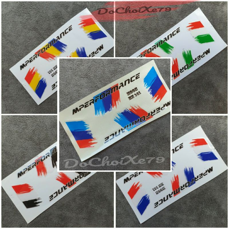 Tem Performance decal pvc cao cấp chống phai màu trang trí Nón bảo hiểm, Ván trượt, xe máy, ô tô, laptop, ốp điện thoại