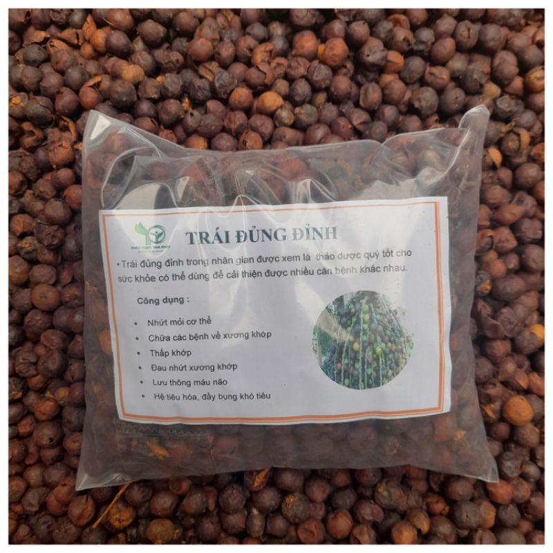 Trái Đủng Đỉnh khô quy cách đóng gói 1kg sạch thơm [Hàng Loại 1]