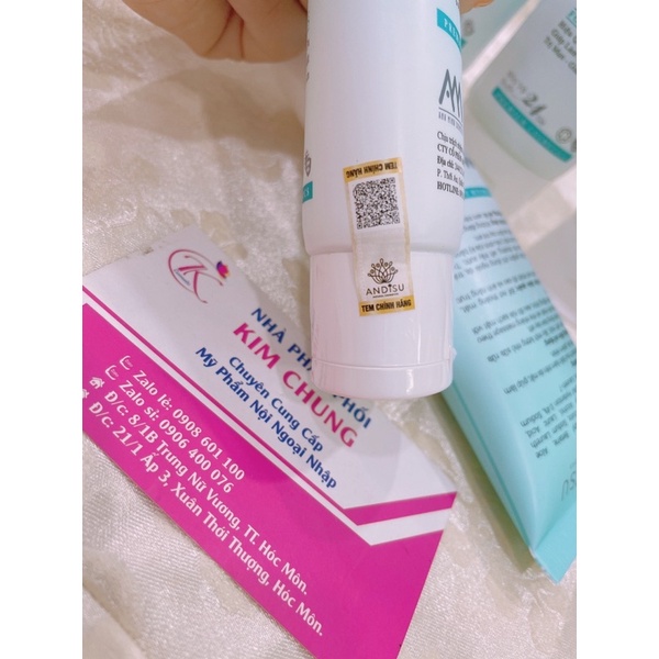 Sửa Rửa Mặt Trắng Da, Ngừa Mụn, Giữ Ẩm ANDISU 100ml