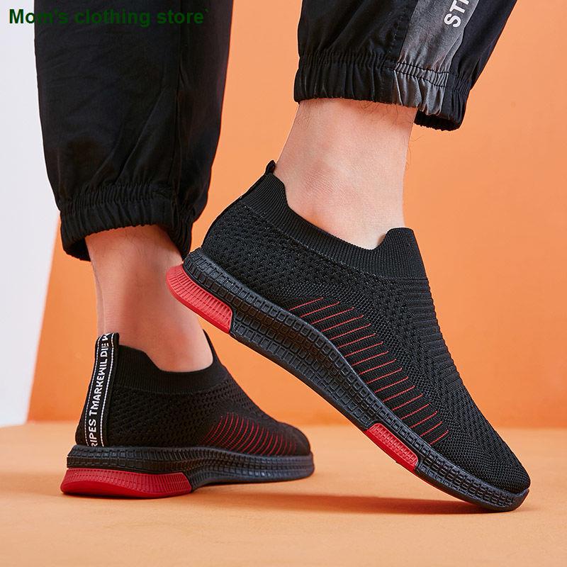 Giày thể thao nam phối lưới thoáng khí thoải mái phong cách Hàn Quốc