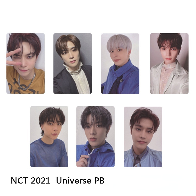 Thẻ Ảnh Tự Làm Hình Thành Viên Nhóm Nhạc Kpop NCT 2021