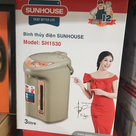 Bình Thuỷ Điện Sunhouse SH1530