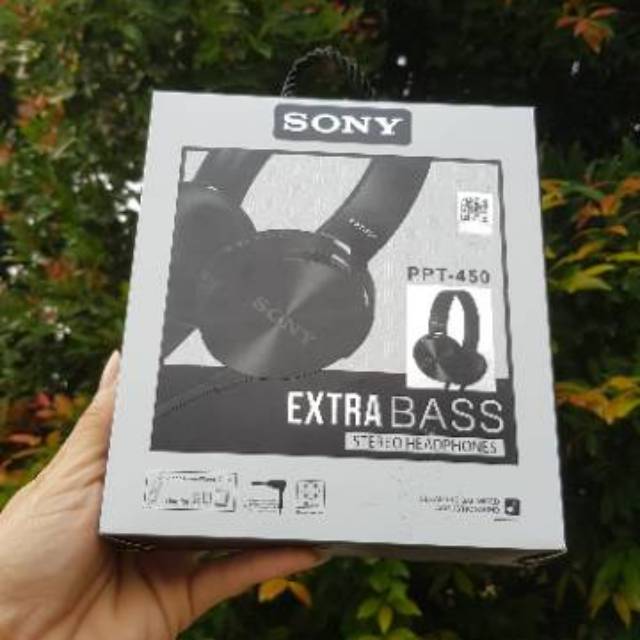 Tai nghe trùm đầu chơi game có mic SONY HI-RES EXTRA BASS 450