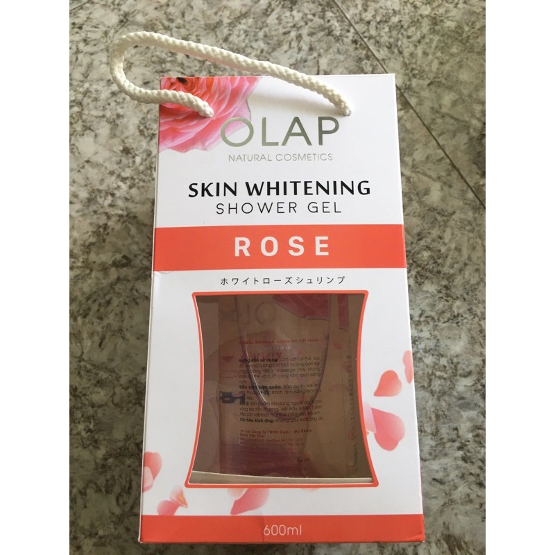 Sữa tắm xông trắng Olap